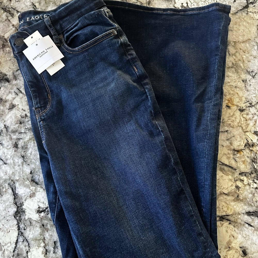 American Eagle Outfitters Women's Deep Indigo Skinny Jeans